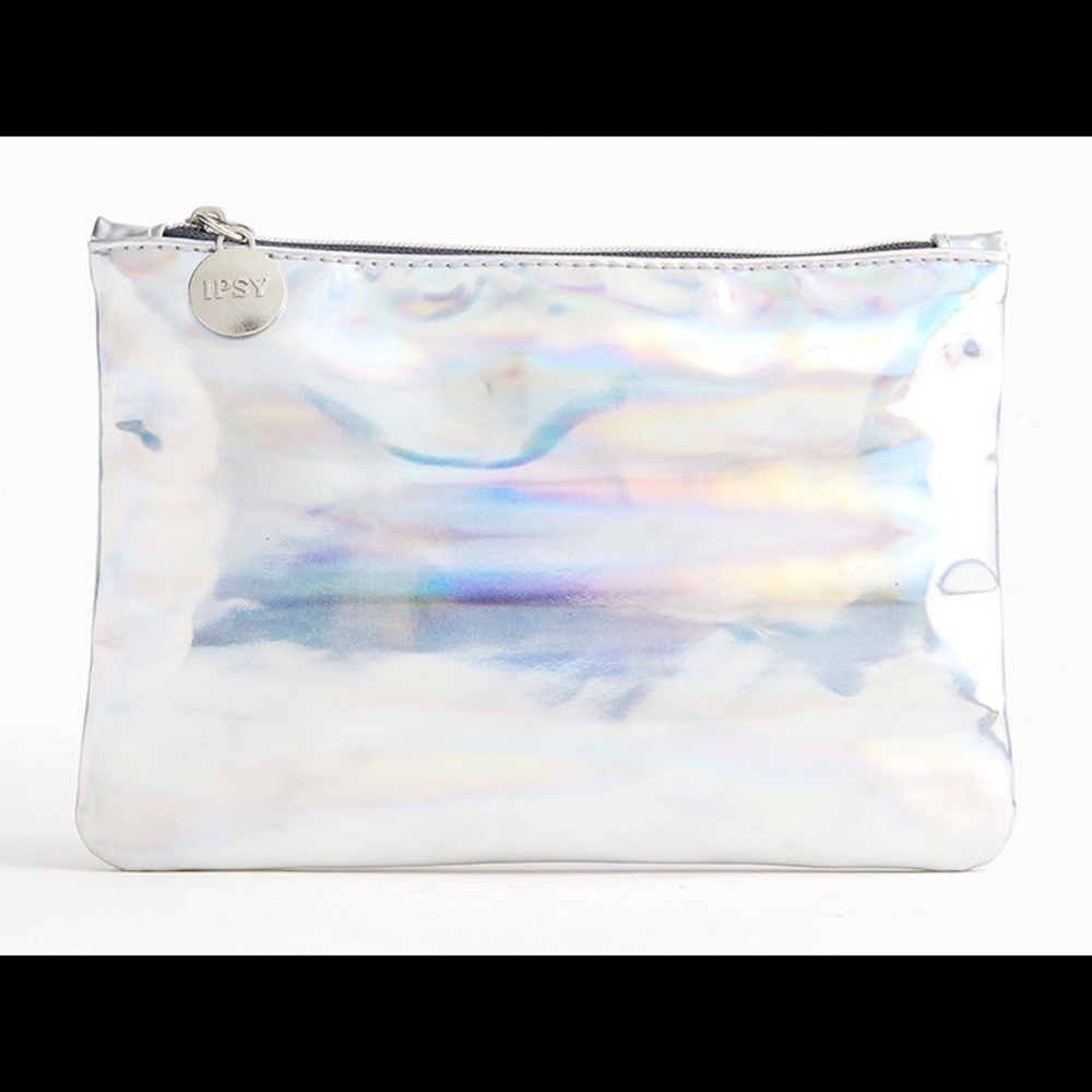 Holographic Ipsy cosmetic bag